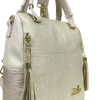 Kép 5/5 - Zellia Női Hátizsák 24122 Beige-Arany - Rimini-Groove -