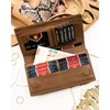 Kép 5/5 - Peterson Női Pénztárca - Echo És Természetes Bőr Ptn Ps1431-Hnl-2852 Brown