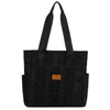 Kép 2/5 - Rovicky Mintás Shopper Táska R-Tz-01-2387 Black W04