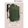 Kép 3/5 - Peterson Hátizsák Ptn 24421-5111 Green - 45 X 30 X 25 Cm