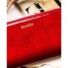 Kép 4/5 - Rovicky Női Bőr Pénztárca  Rh-25-1-Sh-R-5227 Red - Piros