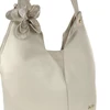 Kép 3/5 - Zellia Női Válltáska Zlb406F Beige-Rosegold - Ch - Virág Dísszel -