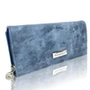 Kép 3/5 - Jennifer Jones Női Pénztárca 1109-7 Koptatott Kék - Nagy Méret - Cipzáros Aprótartóval