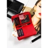 Kép 5/5 - Peterson Női Bőr Pénztárca Ptn 76115-Sbr-0806 Red - Piros