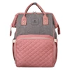 Kép 4/5 - Peterson Női Hátizsák Ptn Mb3-6012 Gray-Pink - Szrke-Rózsaszín
