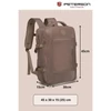Kép 3/5 - Peterson Hátizsák Ptn 24421-5081 Beige - 45 X 30 X 25 Cm