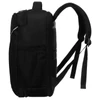 Kép 3/5 - Peterson Hátizsák - Kézipoggyász -  Ptn Bocian-6408 Black - Fekete - 40 X 25 X 20 Cm -