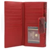 Kép 4/4 - Peterson Női Bőr Pénztárca Ptn 42100-Nbf-7145 Red-Black