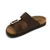 Kép 2/4 - 7010 LEON Comfort női bőr papucs