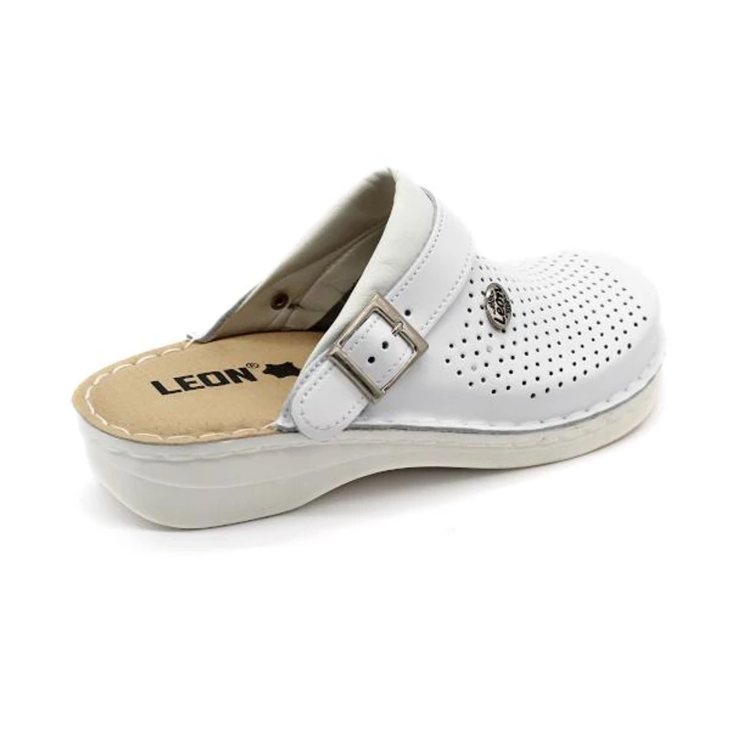 V202 LEON Comfort női bőr klumpa