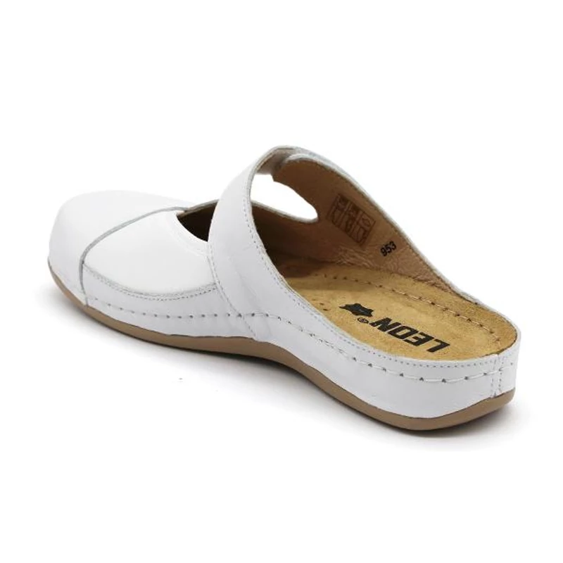 953 LEON Comfort női bőr klumpa