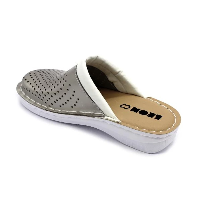 V262 LEON Comfort női bőr klumpa