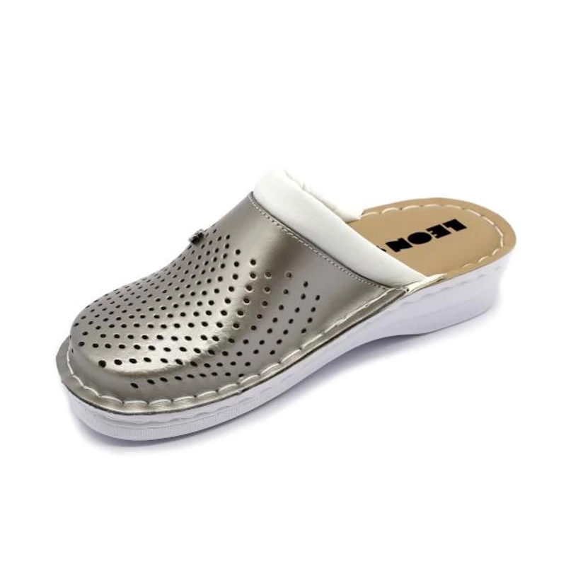 V262 LEON Comfort női bőr klumpa