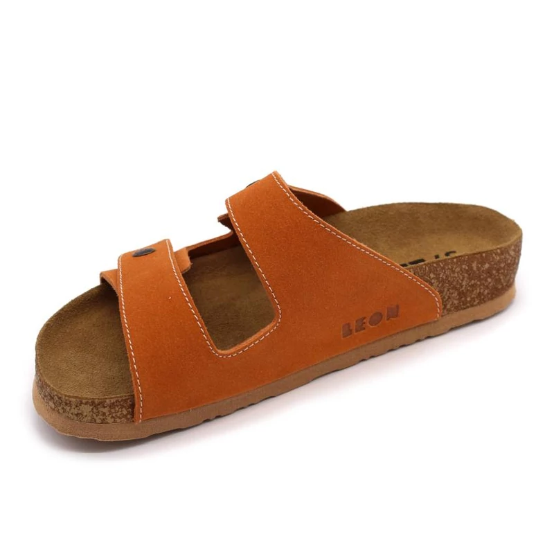 4050 LEON Comfort női bőr papucs