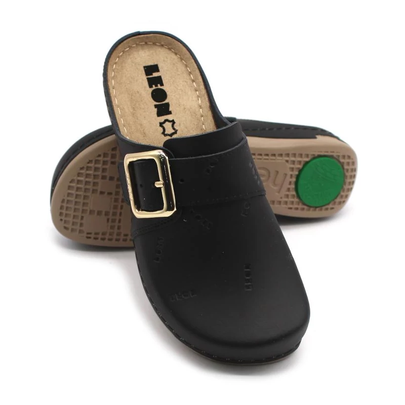 971 LEON Comfort női bőr klumpa