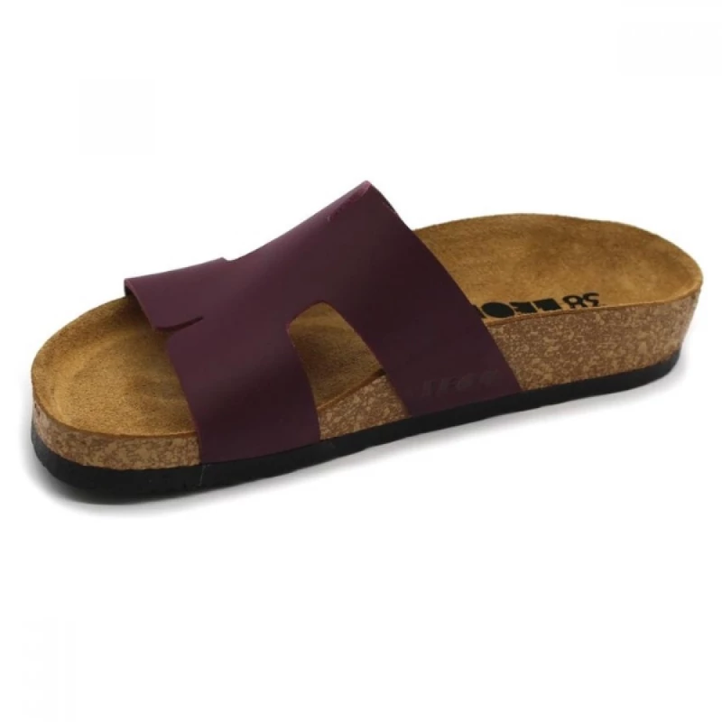 4054 LEON Comfort női bőr papucs