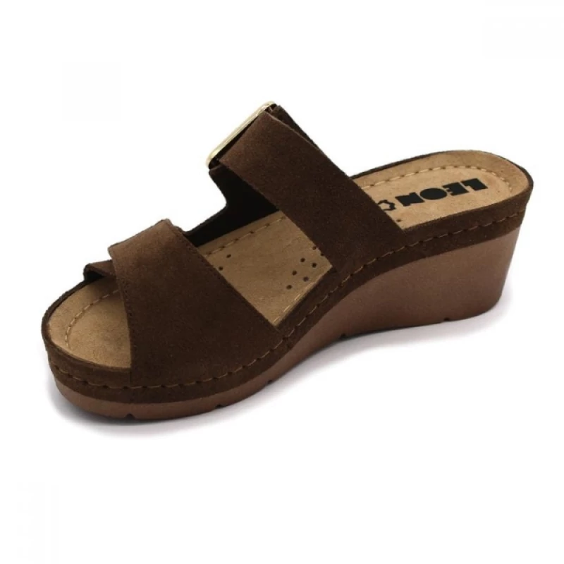 1110 LEON Comfort női bőr papucs