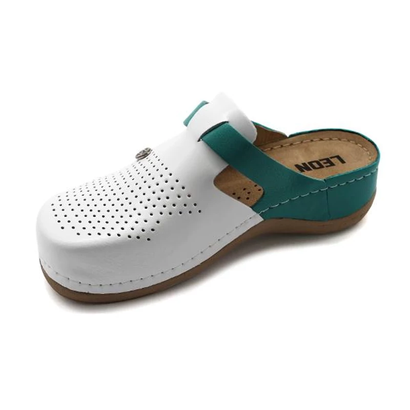 901 LEON Comfort női bőr klumpa