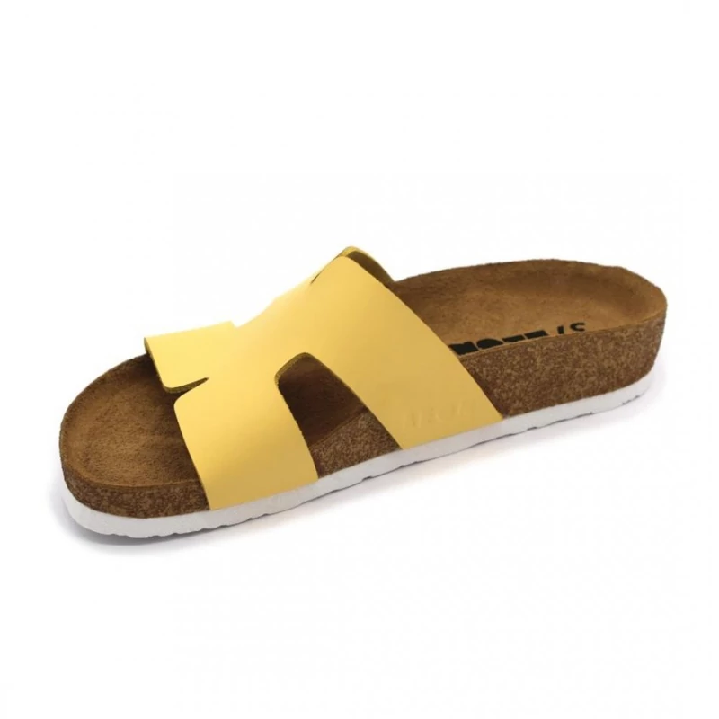 4054 LEON Comfort női bőr papucs