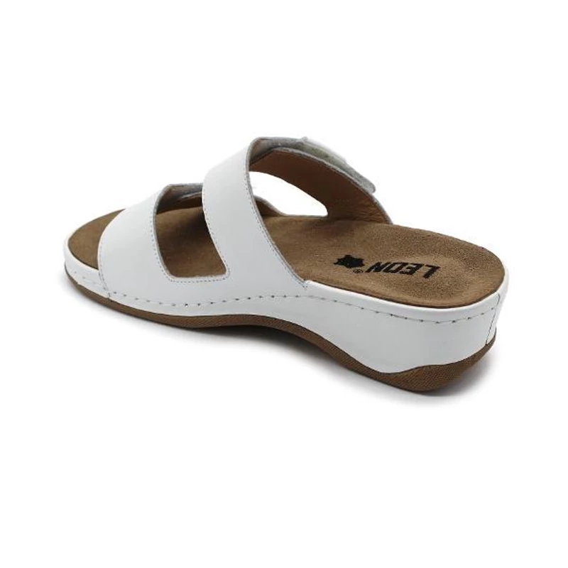 2020 LEON Comfort női bőr papucs