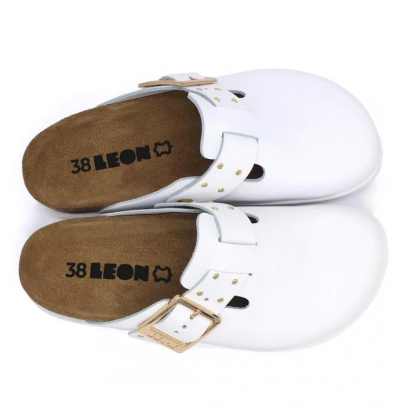 7002  LEON Comfort női bőr klumpa