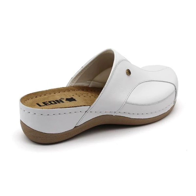 912 LEON Comfort női bőr klumpa