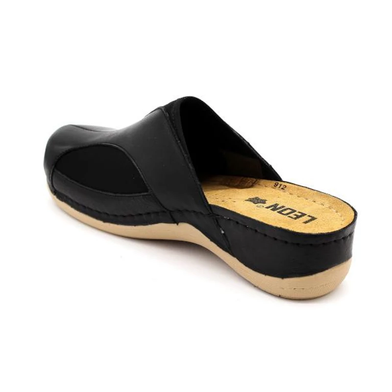 912 LEON Comfort női bőr klumpa