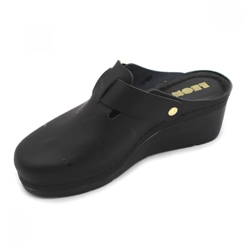 1024 LEON Comfort női bőr klumpa