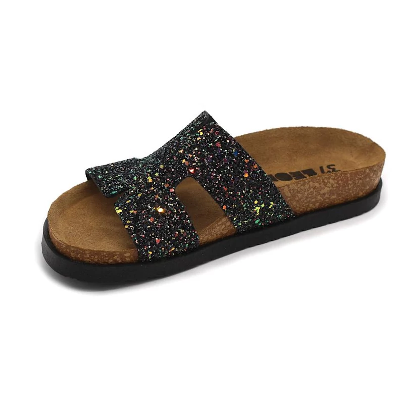 7030 LEON Comfort női bőr papucs