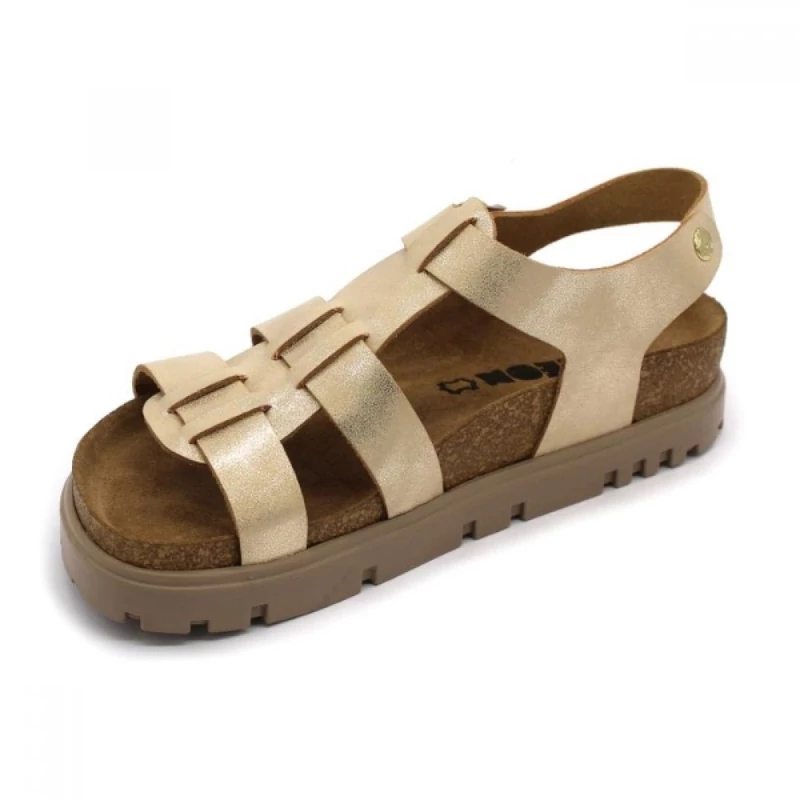 6300 LEON Comfort női bőr szandál