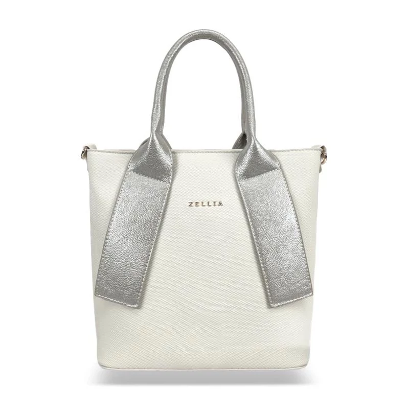 Zellia Női Kézitáska H728 Beige-Shiny Gold - D217 -