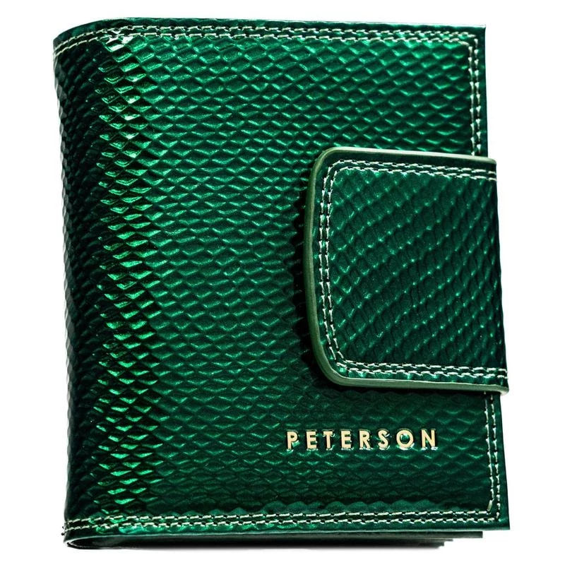 Peterson Női Bőr Pénztárca Ptn 42329-Dsl-6112 Zöld