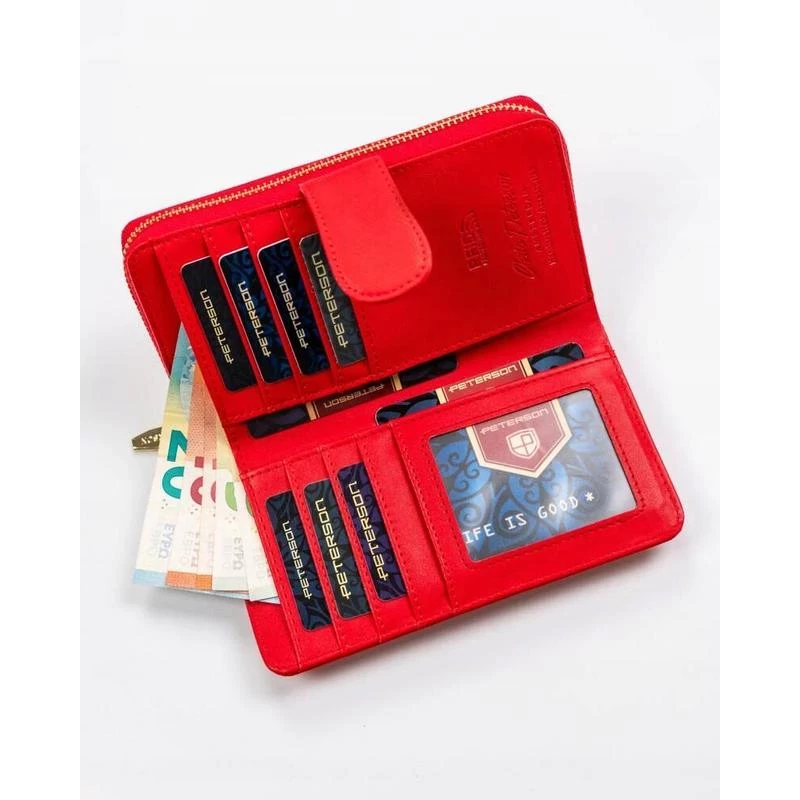 Peterson Női Pénztárca Ptn 008-Saf-0624 Red