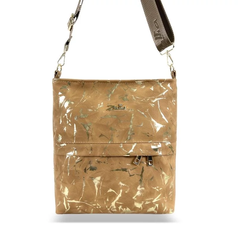 Zellia Női Oldaltáska Zlb274 Taupe - Leaf -
