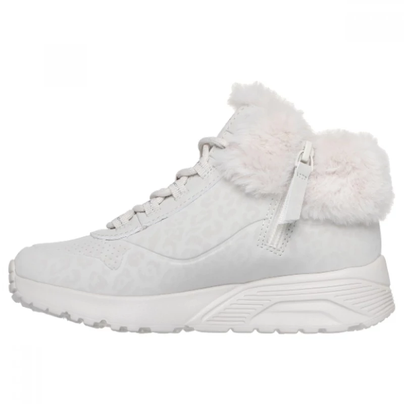 Skechers bakancs UNO LITE - COZY LEOPARD