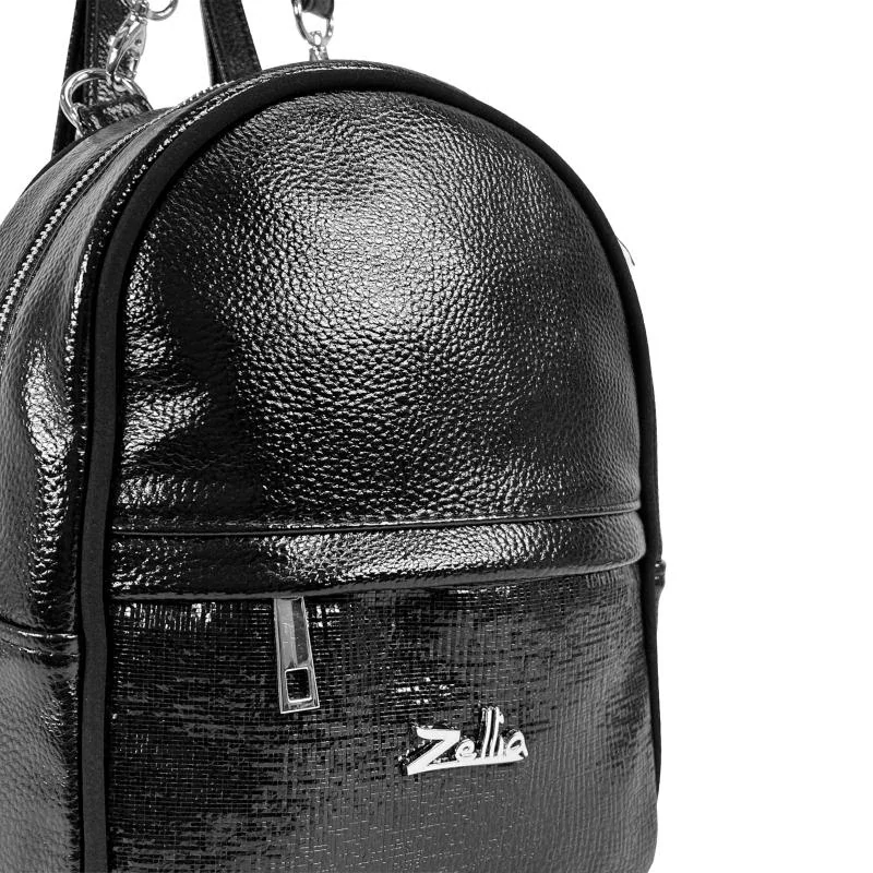 Zellia Női Hátizsák Zlb301 Fekete - Crystal 2 -