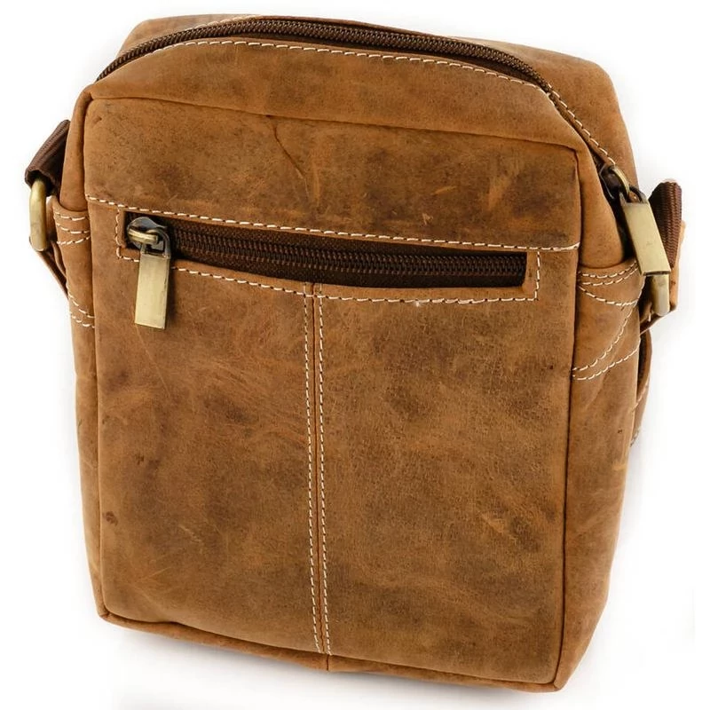 Férfi Oldaltáska 250840-Mh-1862 Tan