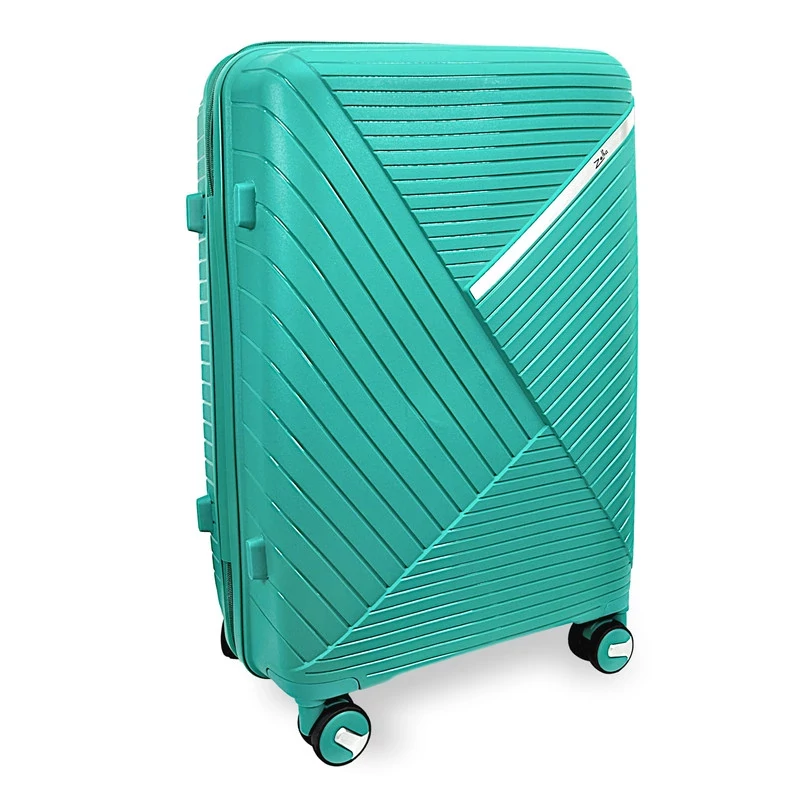 Zellia Polipropilén Bőrönd 209 - Türkiz S Méret - 55 X 39 X 22 CmKézipoggyász