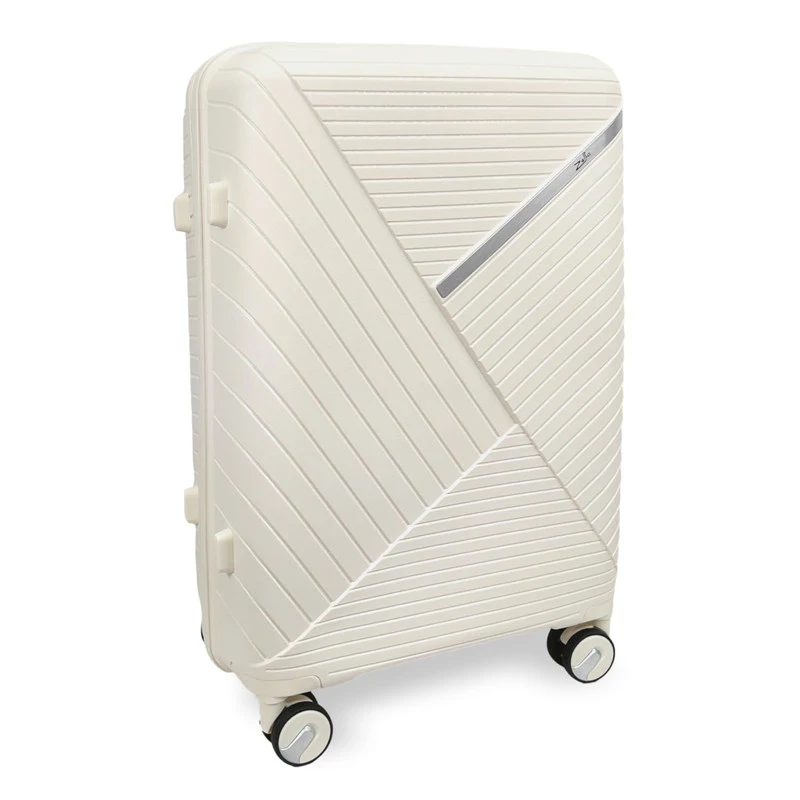 Zellia Polipropilén Bőrönd 209 - Beige L Méret - 75 X 51 X 31 Cm
