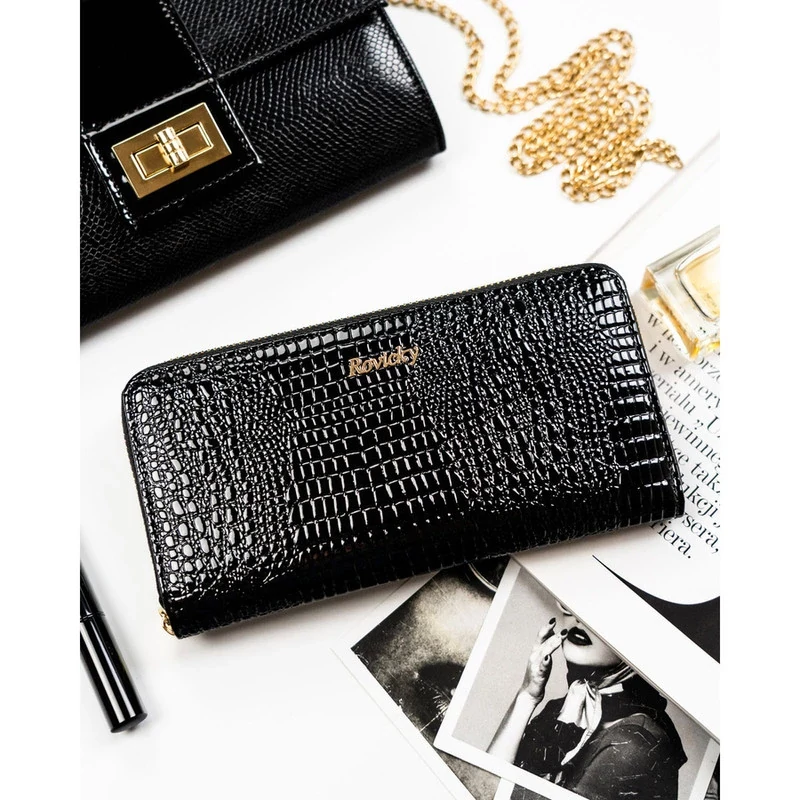Rovicky Női Bőr Pénztárca Rh-25-1-Rs-5395 Black