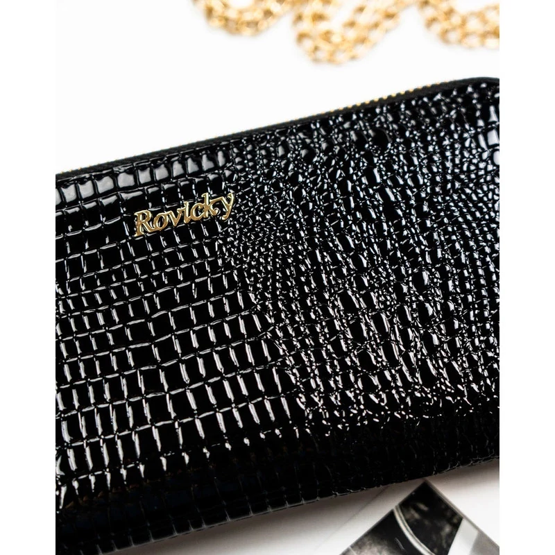 Rovicky Női Bőr Pénztárca Rh-25-1-Rs-5395 Black