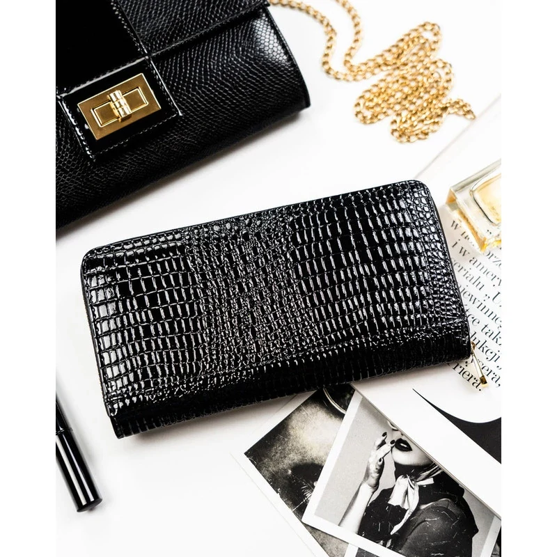 Rovicky Női Bőr Pénztárca Rh-25-1-Rs-5395 Black