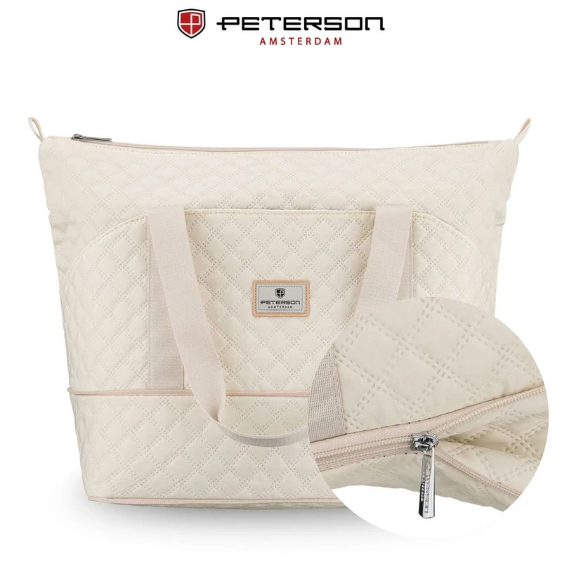 Peterson Utazó Táska Ptn Pik-02-8588 Beige - Steppelt - Bézs