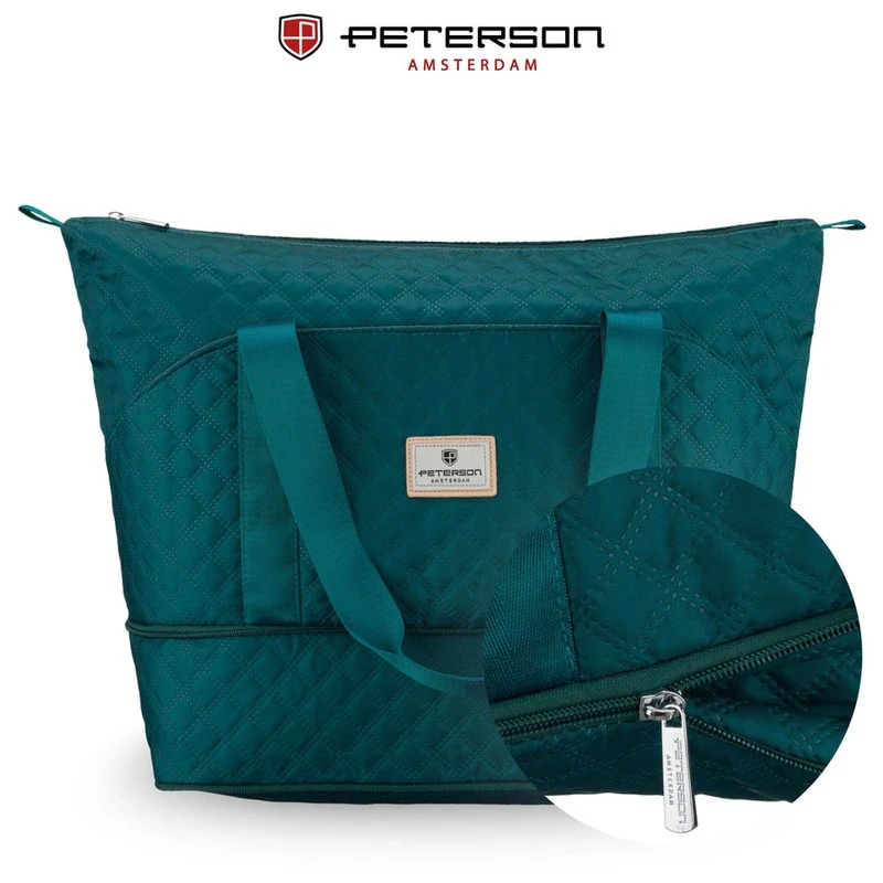 Peterson Utazó Táska Ptn Pik-02-8601 Turquoise - Steppelt - Türkiz