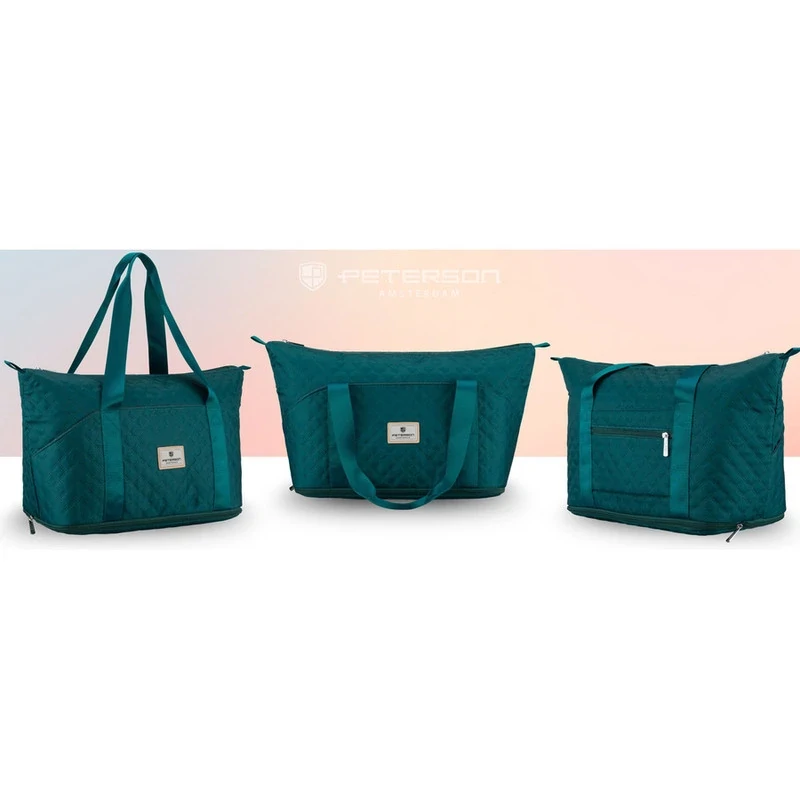 Peterson Utazó Táska Ptn Pik-02-8601 Turquoise - Steppelt - Türkiz