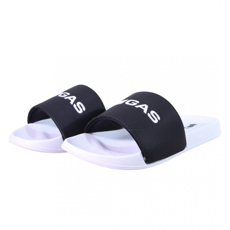 Gas papucs WHITE/BLACK
