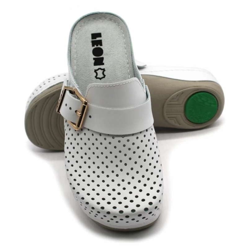 940 LEON Comfort női bőr klumpa