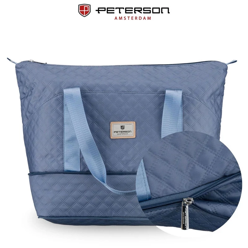 Peterson Utazó Táska Ptn Pik-02-8618 L.Blue - Steppelt - Baba Kék