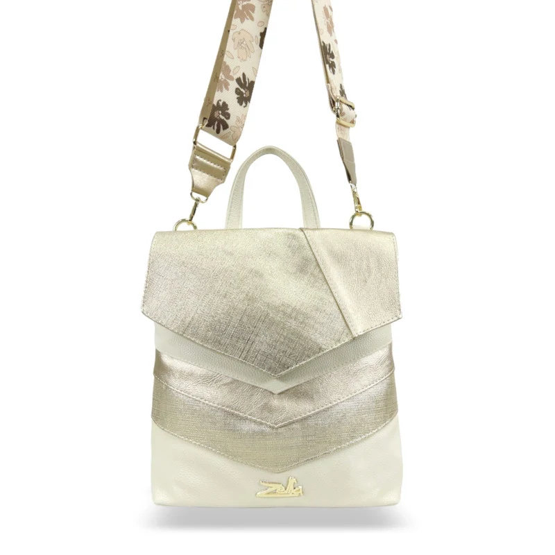 Zellia Női Hátizsák 24031 - Next C. - Beige-Arany - Ch -