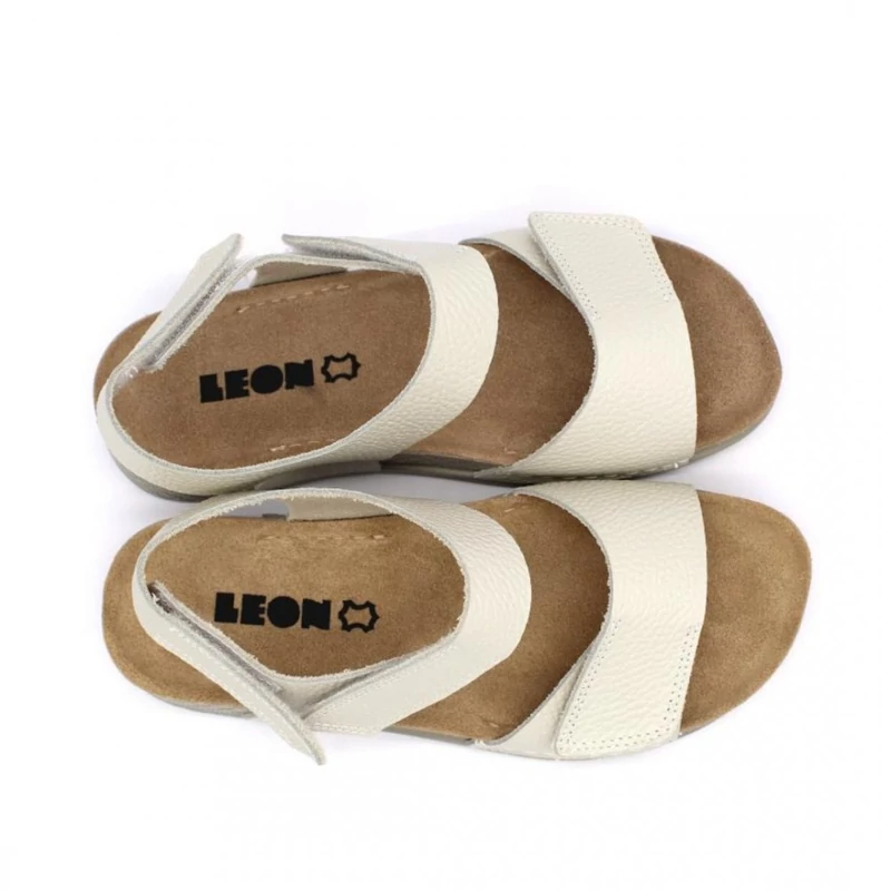 520 LEON Comfort női bőr szandál